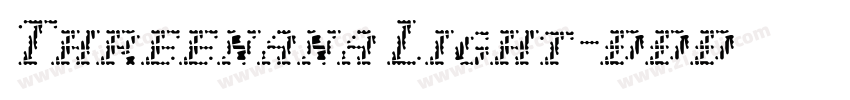 Threenana Light字体转换 Threenana Light字体转换